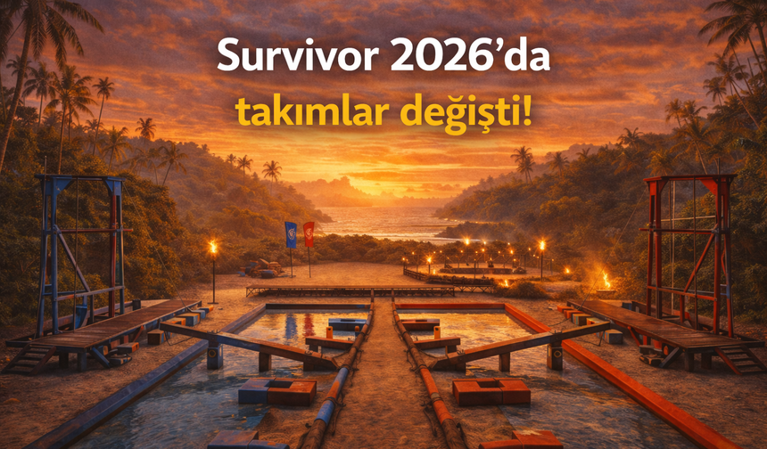 Survivor 2026’da takımlar değişti! Survivor 2026 takımlar