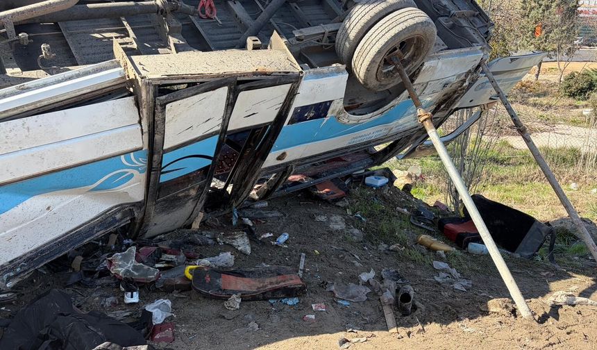 Kahramankazan’da otobüs kazası: 5 ölü, 15 yaralı