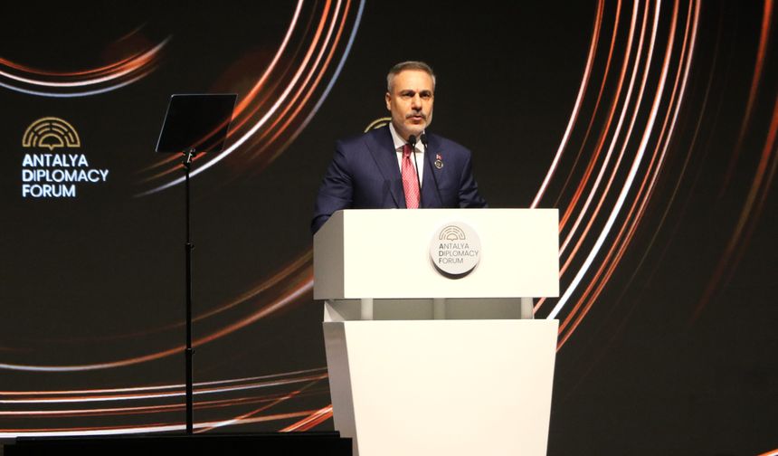 Hakan Fidan: Diplomasinin nabzı Antalya’da atıyor