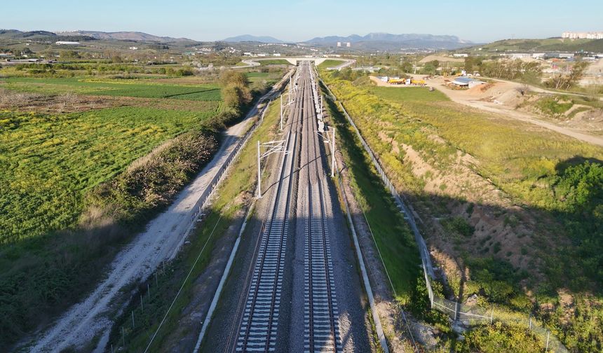Bursa-Ankara Yüksek Hızlı Tren Hattı’nda geri sayım başladı