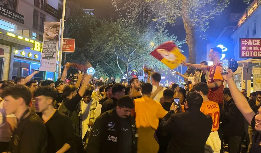 Galatasaray’ın derbi zaferi Ankara’da kutlandı