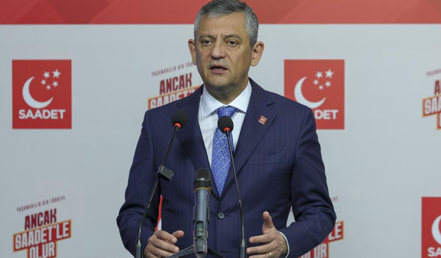 CHP lideri Özel: Ara seçim için girişimlerimizi sürdüreceğiz