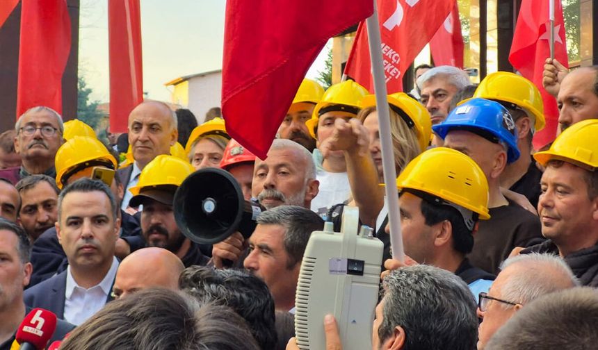 Doruk Madencilik işçilerinin eylemi sona erdi