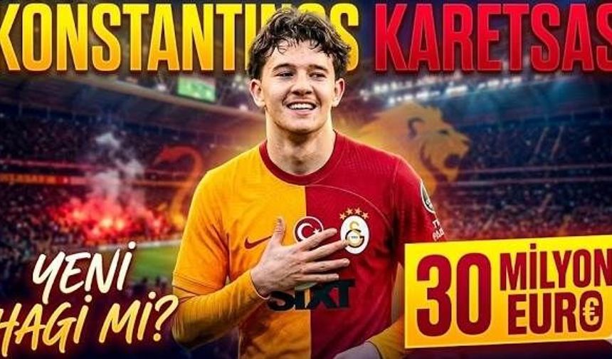 Galatasaray’ın radarındaki 17’lik yıldız: Karetsas