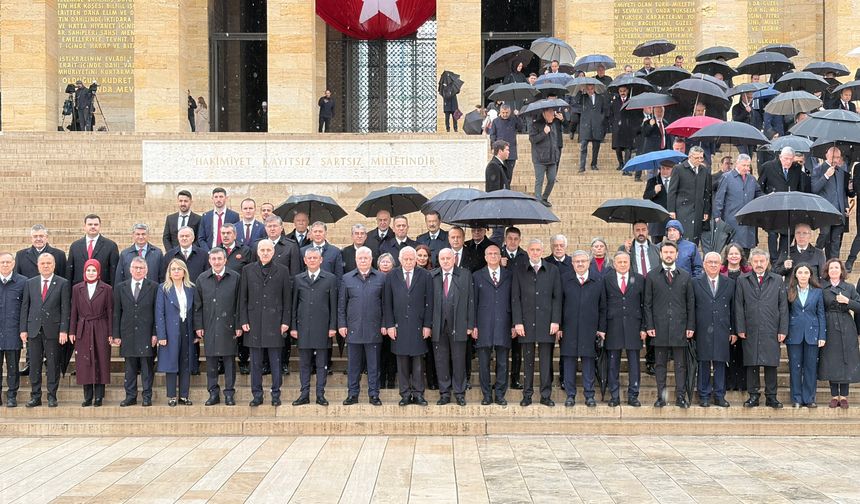 TBMM’nin 106. yılı Anıtkabir’de anıldı