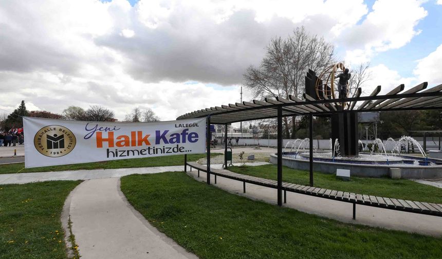 Yenimahalle’de üçüncü Halk Kafe Lalegül’de açıldı