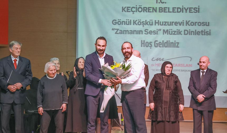 Keçiören’de “Zamanın Sesi” dinletisi sahnelendi