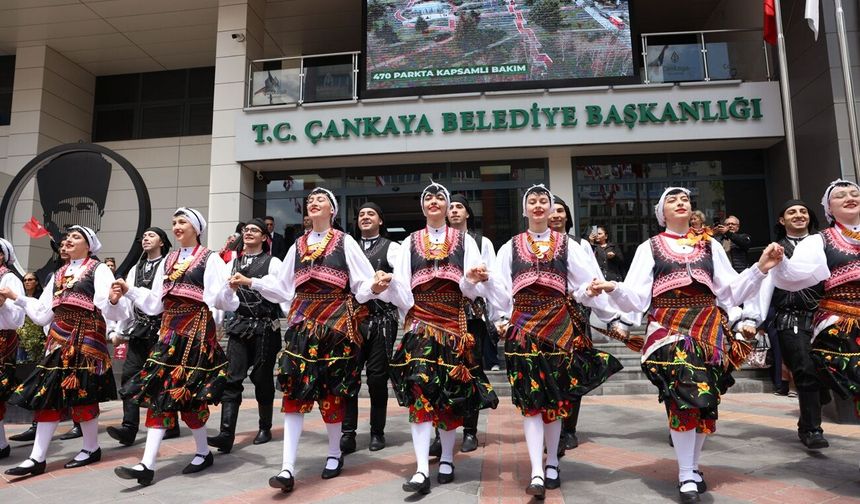 Çankaya’nın parklarında 19 Mayıs coşkusu yaşandı