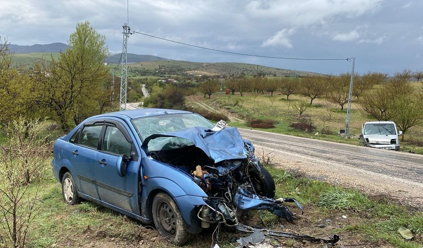 Elazığ'da trafik kazası can aldı