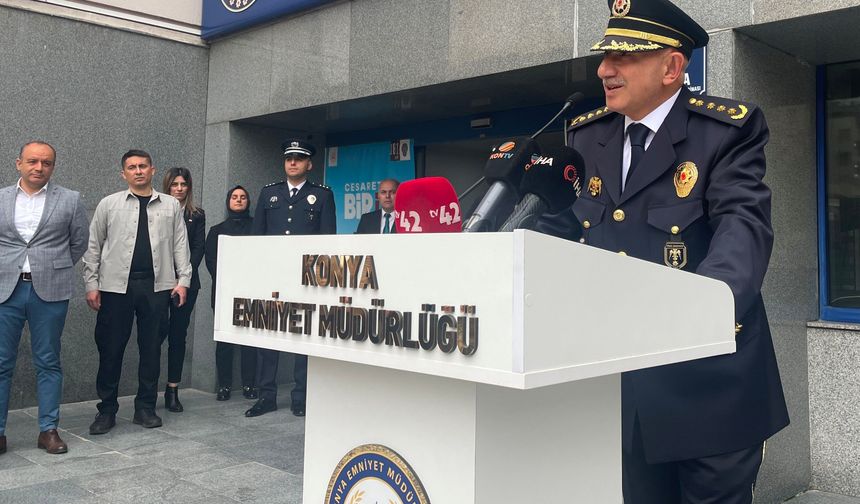 Ankara'ya atanan Maksut Yüksek için Konya’da veda töreni