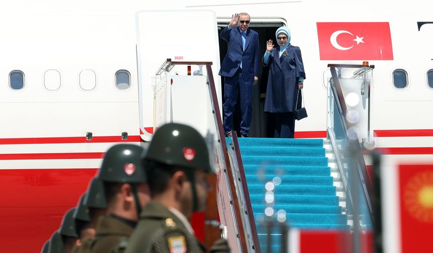 Cumhurbaşkanı Erdoğan diplomasi trafiği için Kazakistan’da