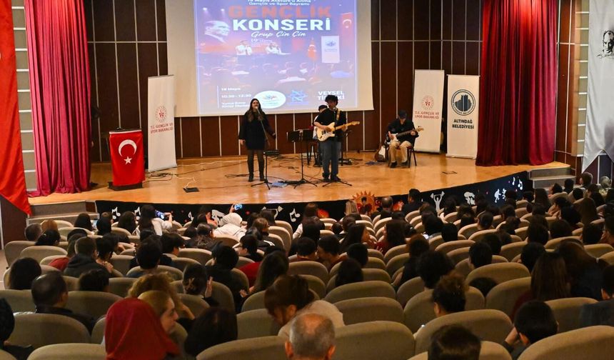 Altındağlı gençler 19 Mayıs konserinde sahne aldı