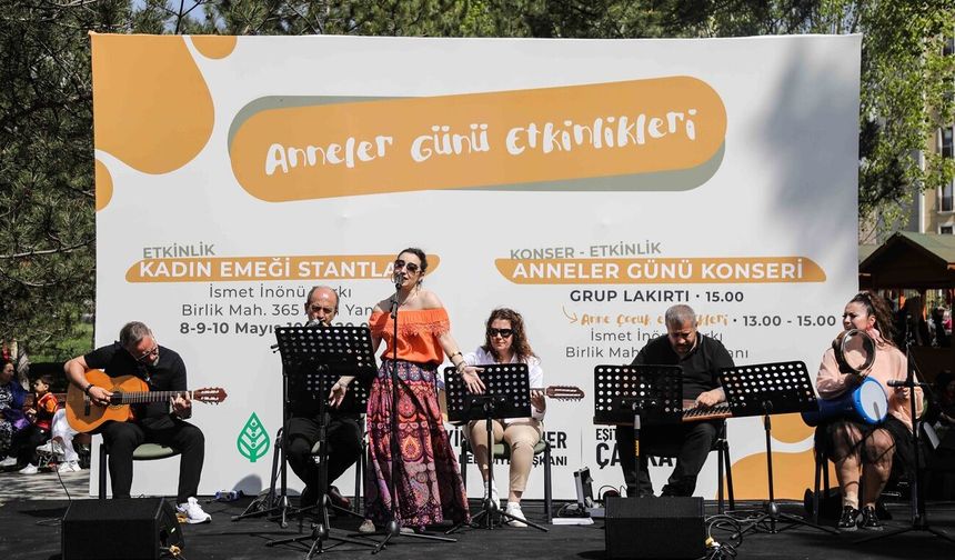 Çankaya’da Anneler Günü etkinlikleri yoğun ilgi gördü