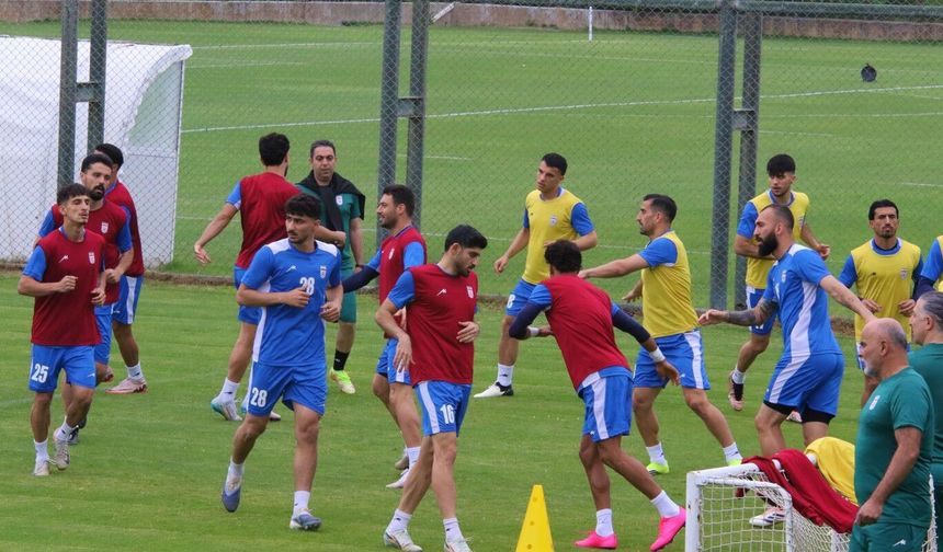 İran Milli Takımı Dünya Kupası kampı için Antalya’da