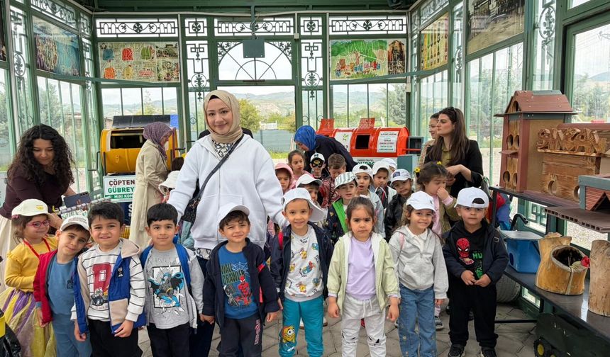 Eko Çiftlik’te Sincanlı çocuklara sıfır atık eğitimi