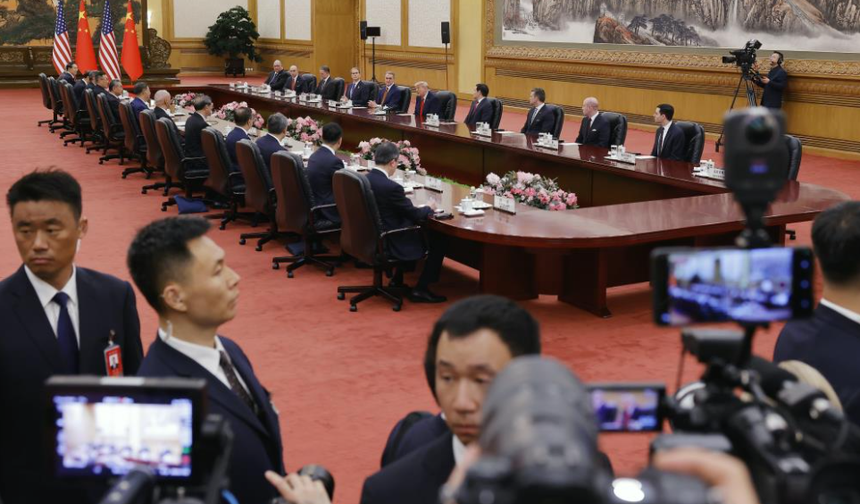 Pekin’de Xi-Trump zirvesi başladı