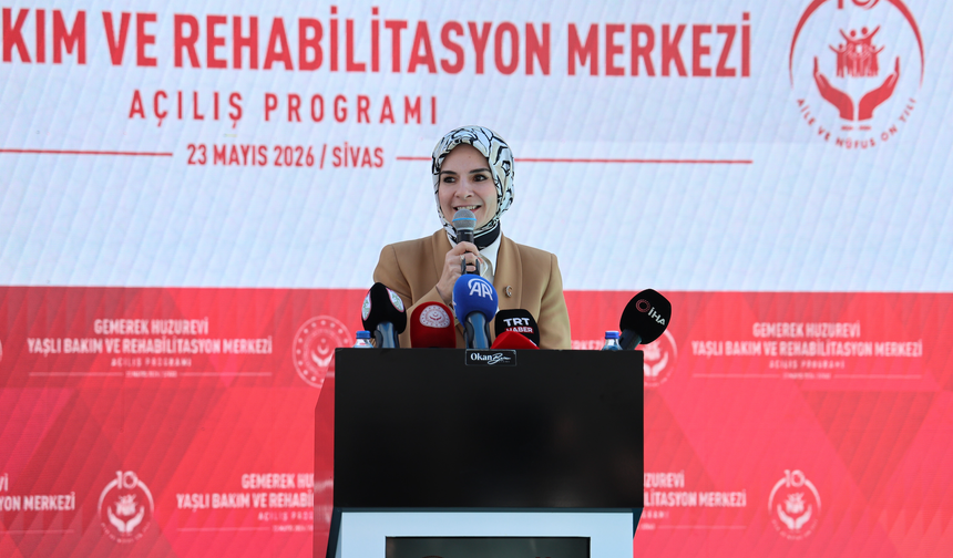 Bakan Göktaş: Yaşlılarımıza sahip çıkıyoruz