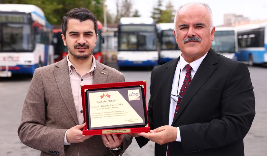 Çankaya’da halk otobüsü esnafıyla buluşma