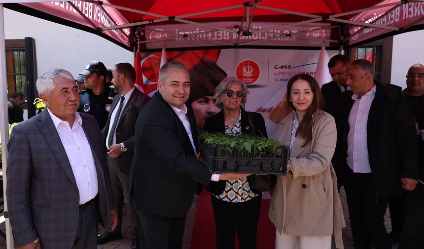 Keçiören Belediyesi’nden çiftçilere fide desteği