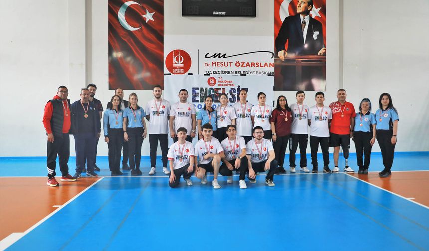 Keçiören’de özel sporcular sahaya çıktı