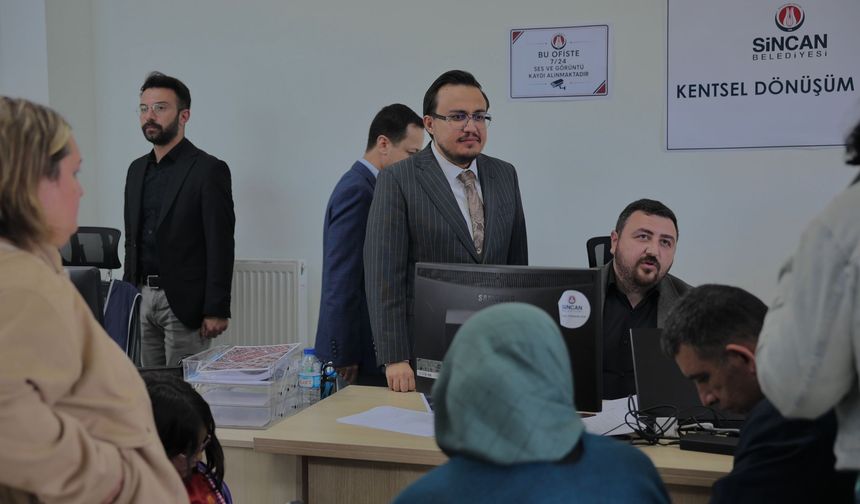 Sincan Ulubatlı Hasan’da kentsel dönüşüm başladı