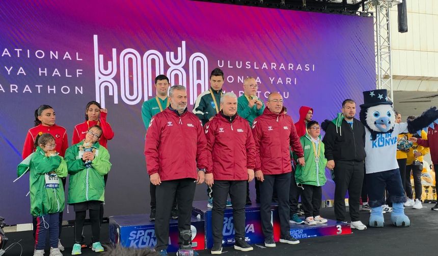 Keçiören Bağlum Spor’dan Konya Yarı Maratonu başarısı