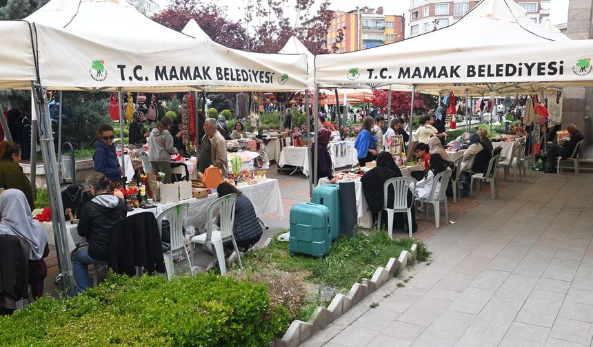 Mamak’ta Anneler Günü’ne Özel Kadın Eli Pazarı