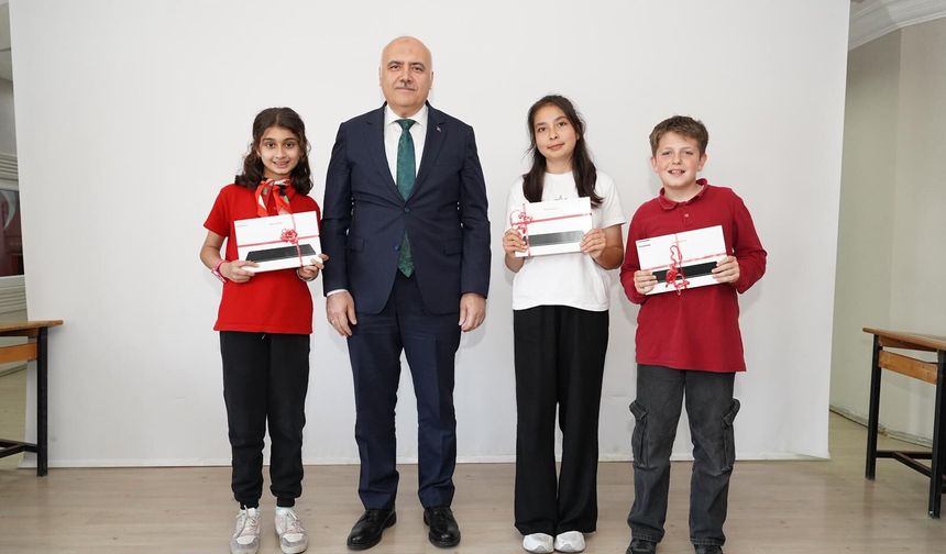 Perihan Erdoğan Ortaokulu Kızılcahamam’da birinci oldu