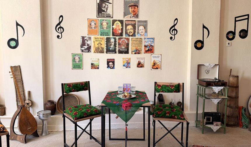 Gölpazarı’nda Nostalji Kafe yoğun ilgi gördü
