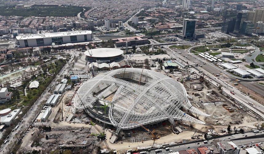 Ankara’nın yeni stadyumunda sona doğru