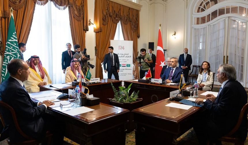 Dört ülkeden Filistin için ortak mesaj