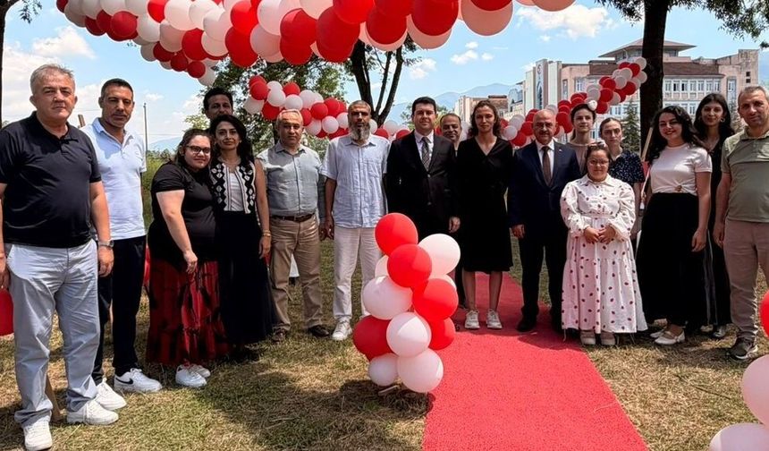 Özel eğitim öğrencilerinin yıl sonu sergisi göz doldurdu
