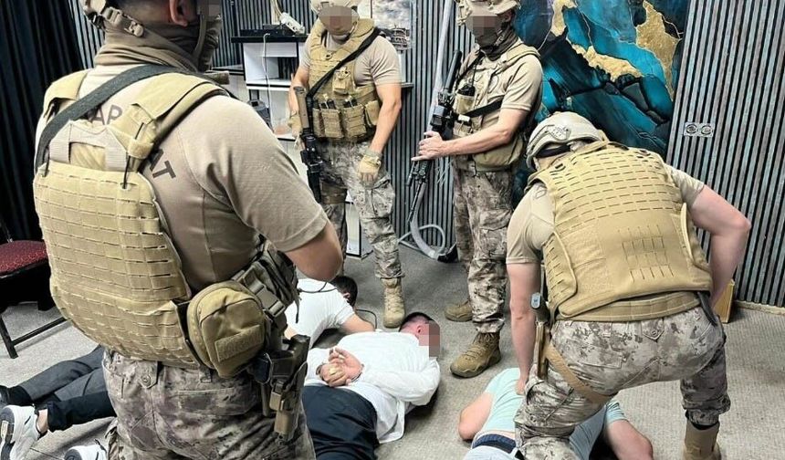 Antalya’da Altunlar suç örgütüne operasyon: 33 tutuklama