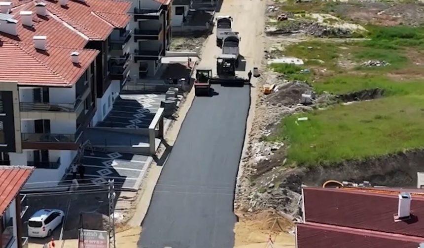 Sincan’da asfalt çalışmaları Yenikent’te sürüyor