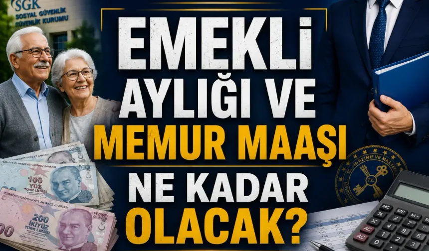 Emekli aylığı ve memur maaşı ne kadar olacak?