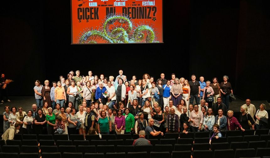 Etimesgut’ta kadın filmleri festivali yoğun ilgi gördü