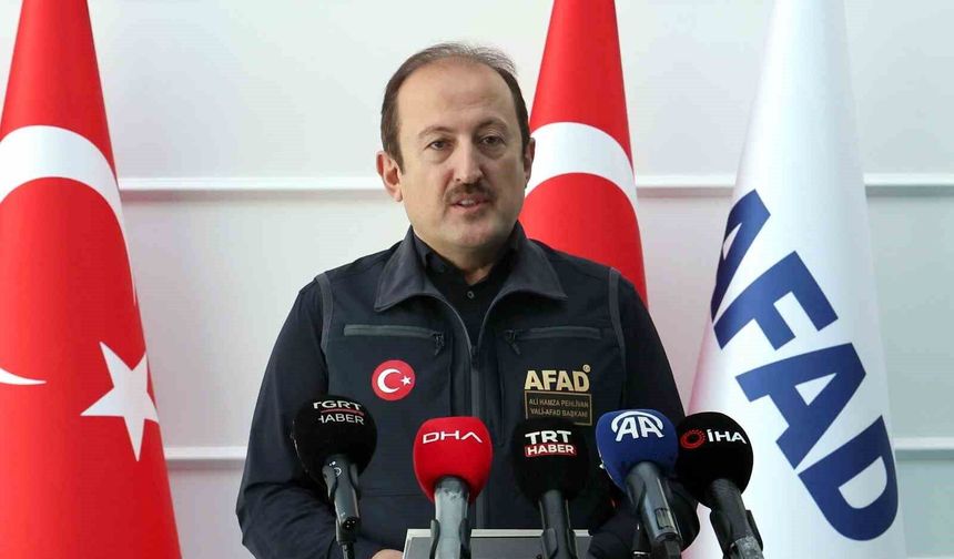 AFAD Başkanı Pehlivan'dan Venezuela'daki ekiplere mesaj