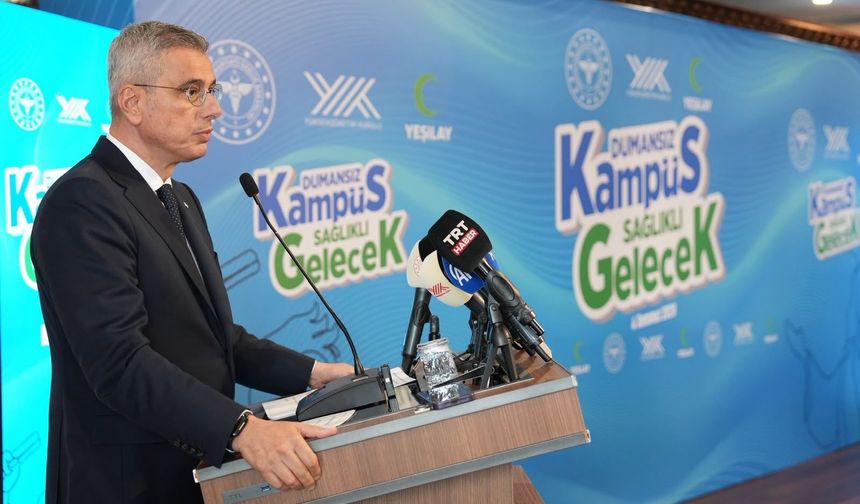 Bakan Memişoğlu'ndan sigarayı bırakma çağrısı