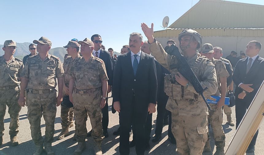 Bakan Çiftçi: Sınır bölgelerinde güven ortamı güçlendi