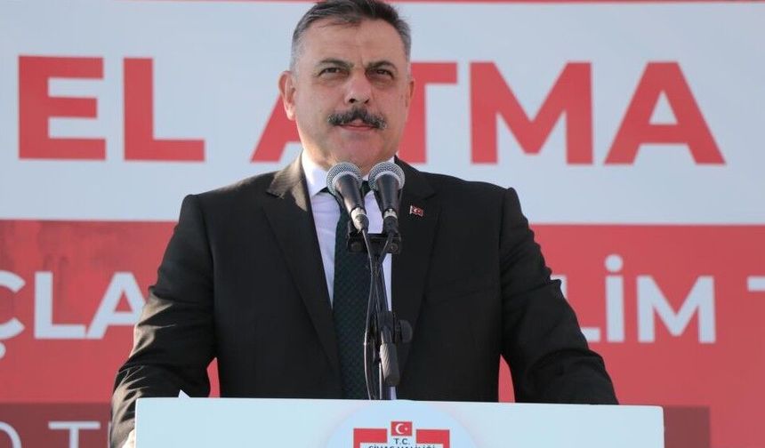 Bakan Çiftçi: Güvenlik kalkınmanın temelidir