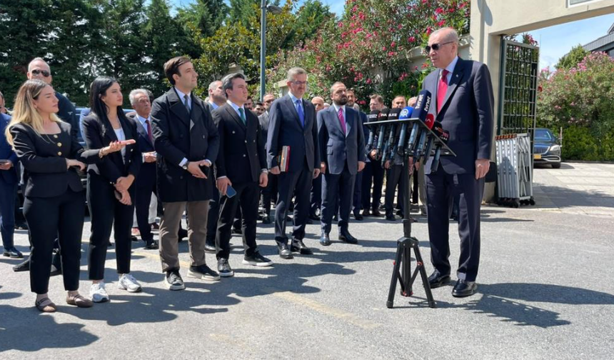 Erdoğan: Ayasofya’yı açmak bize nasip oldu