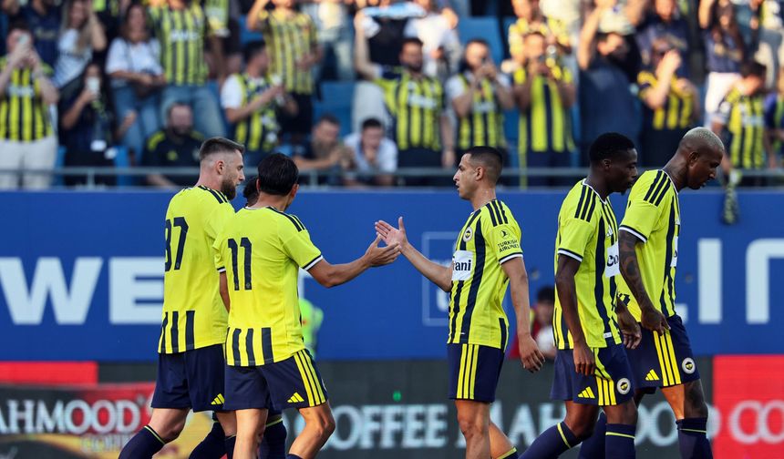 Fenerbahçe hazırlık maçında Pogon'u 4 golle geçti
