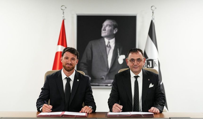 Salih Özcan Beşiktaş ile 3+1 yıllık imza attı