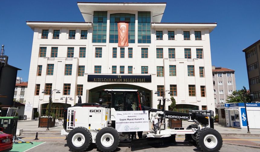 Kızılcahamam Belediyesi araç filosunu büyüttü