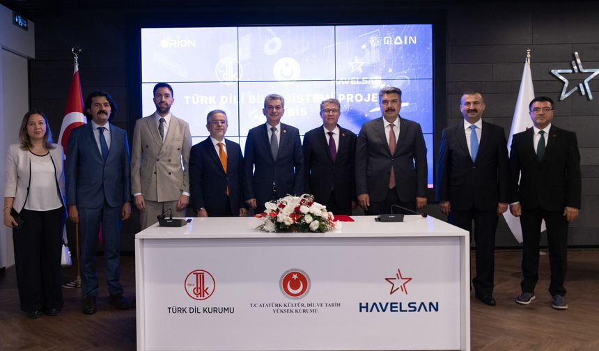 HAVELSAN ve TDK’dan Türkçe için yapay zeka iş birliği