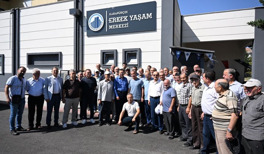Tiryaki'den Karapürçek Erkek Yaşam Merkezi'ne ziyaret