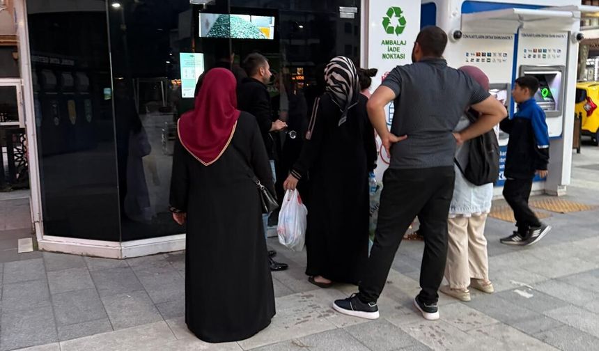 Kızılcahamam’da 50 günde 531 bin atık iade edildi