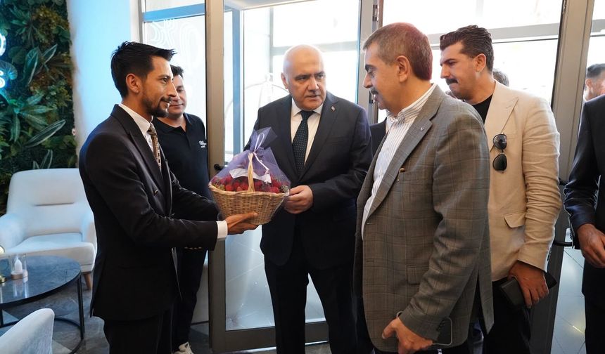 Yusuf Tekin, Kızılcahamam'da çalıştaya katıldı