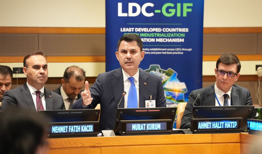 Murat Kurum, COP31 Eylem Gündemi’ni BM’de açıkladı