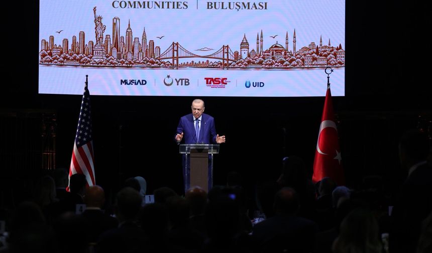 Erdoğan New York’ta Türk ve kardeş topluluklarla buluştu